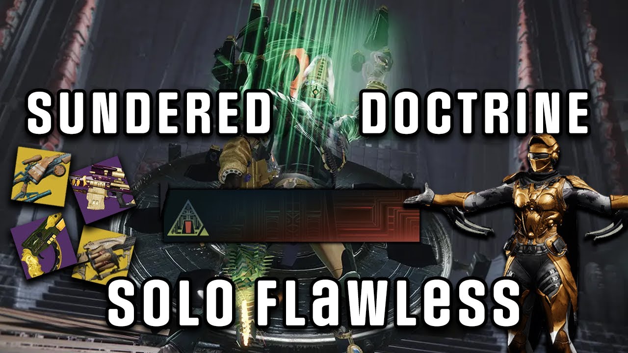 Solo Flawless Sundered Doctrine on Hunter | Episode: Heresy