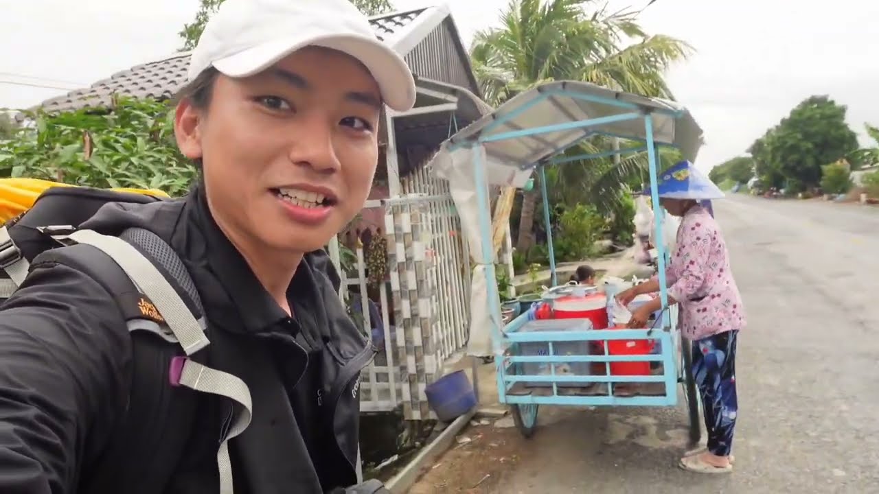 Ngày 6 Hành Trình Đi Bộ Cắm Trại Du Lịch An Giang Dọc Biên Giới Campuchia Về Tp.Châu Đốc Núi Sam