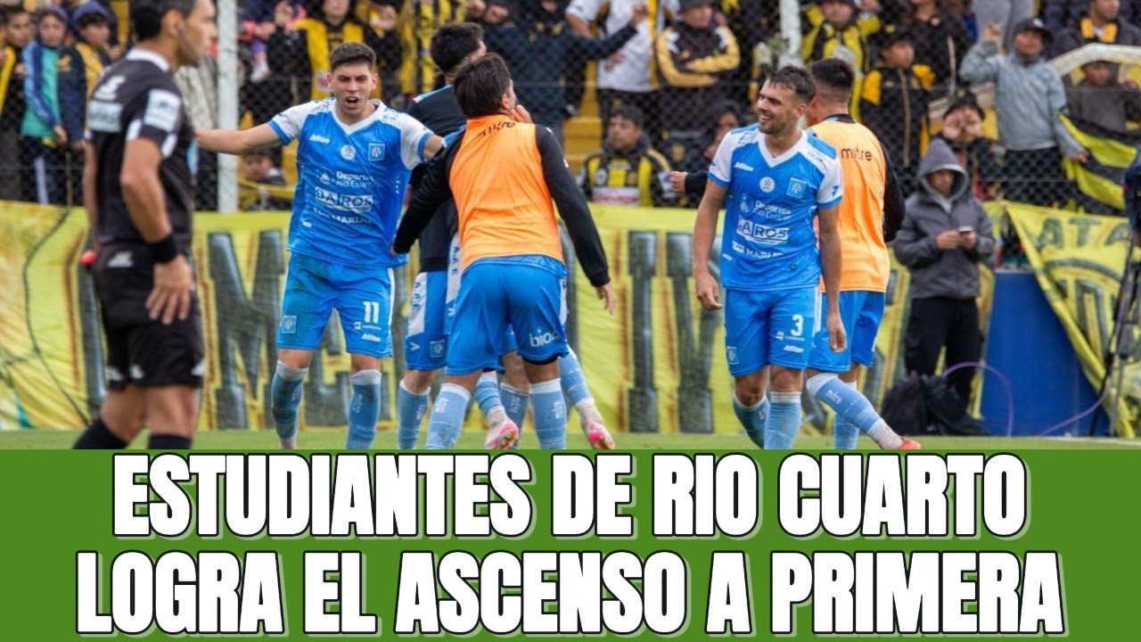 ⚡Estudiantes rugió en Madryn y volvió a Primera 🏆🔥⚽
