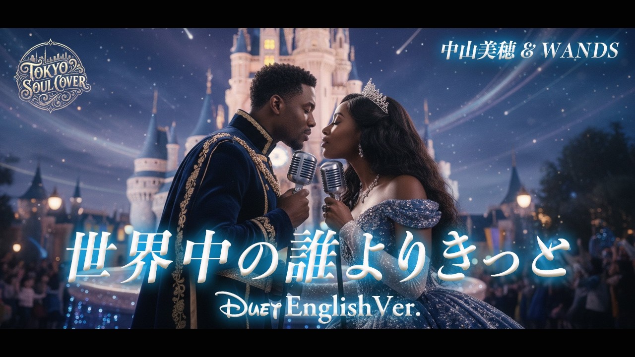 世界中の誰よりきっと（English Ver.）- 中山美穂 & WANDS | Disney Style Cinematic Duet｜Sekaiju no Dareyori Kitto