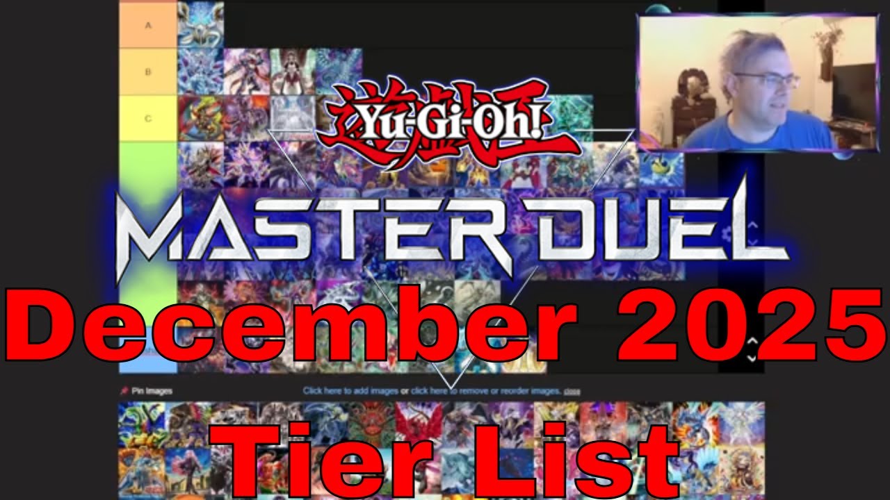 YuGiOh Master Duel Tier List December 2025