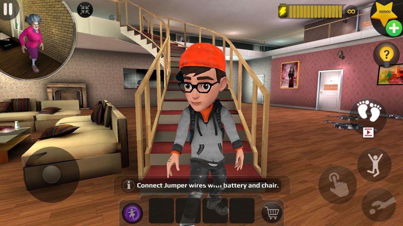 Scary Teacher 3D - troll Miss T gameplay (Mod menu) #scaryteacher3d