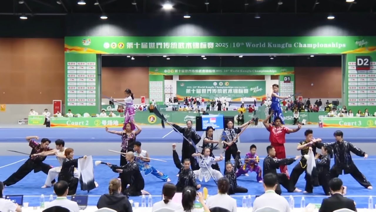 Singapore 🇸🇬 Group event - 10th World Kung-fu Championship 2025, China 🇨🇳