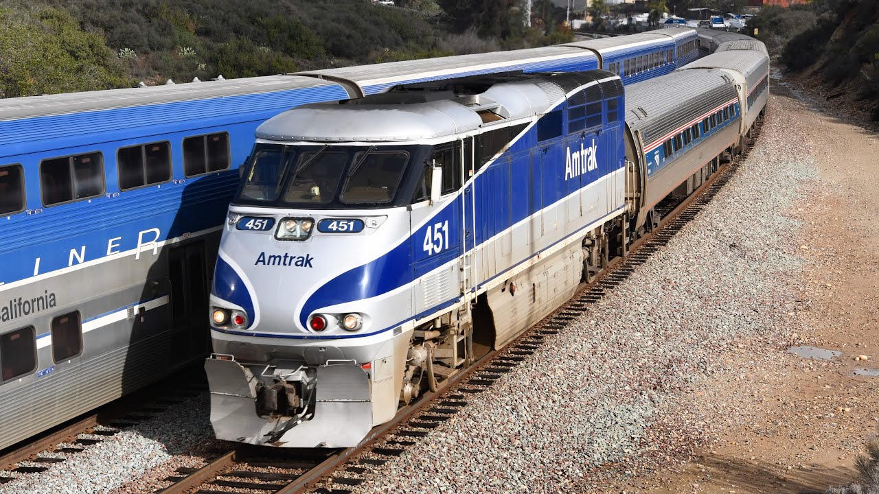 Amtrak Surfliner Single Level Trains