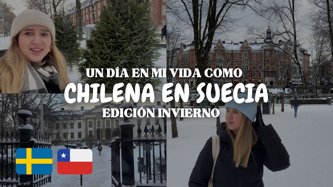 Un día en mi vida como chilena en Suecia 🇸🇪 | INVIERNO ☃️