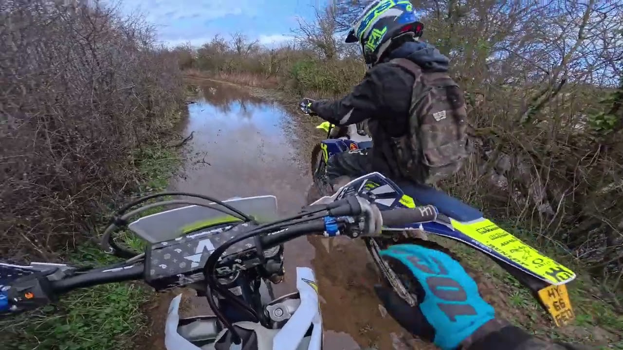 Saturday enduro ride Husqvarna fe 250