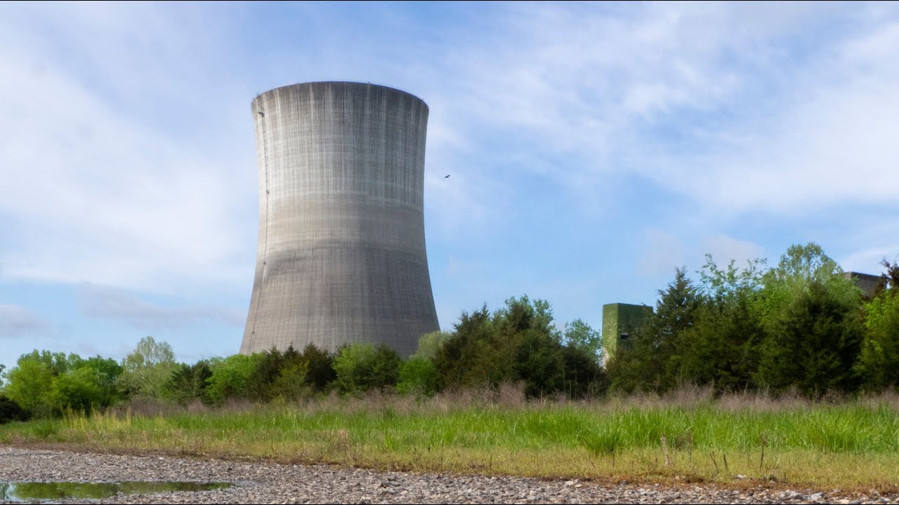 Climbing a Massive Abandoned Nuclear Cooling Tower