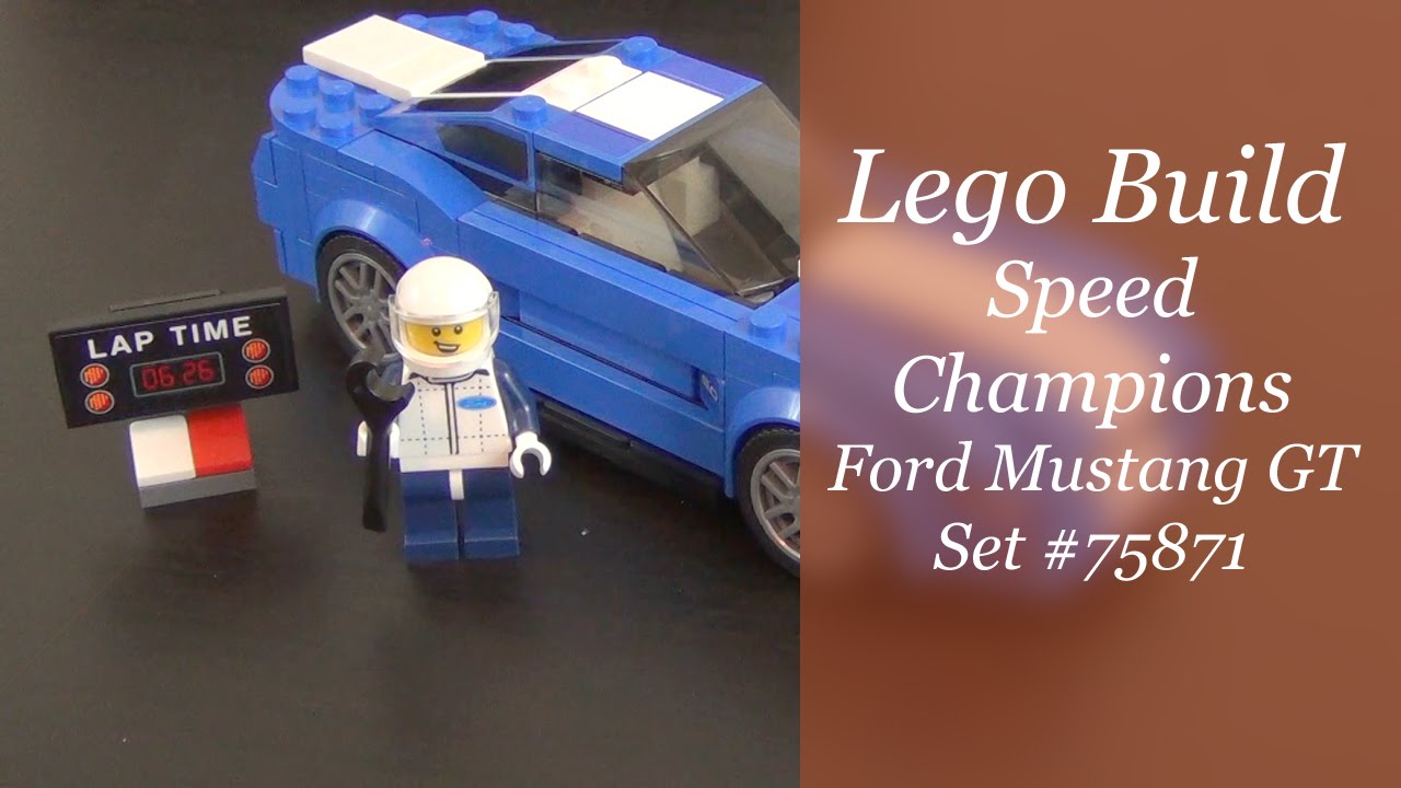 Let' Build - LEGO Speed Champions Ford Mustang GT Set #75871
