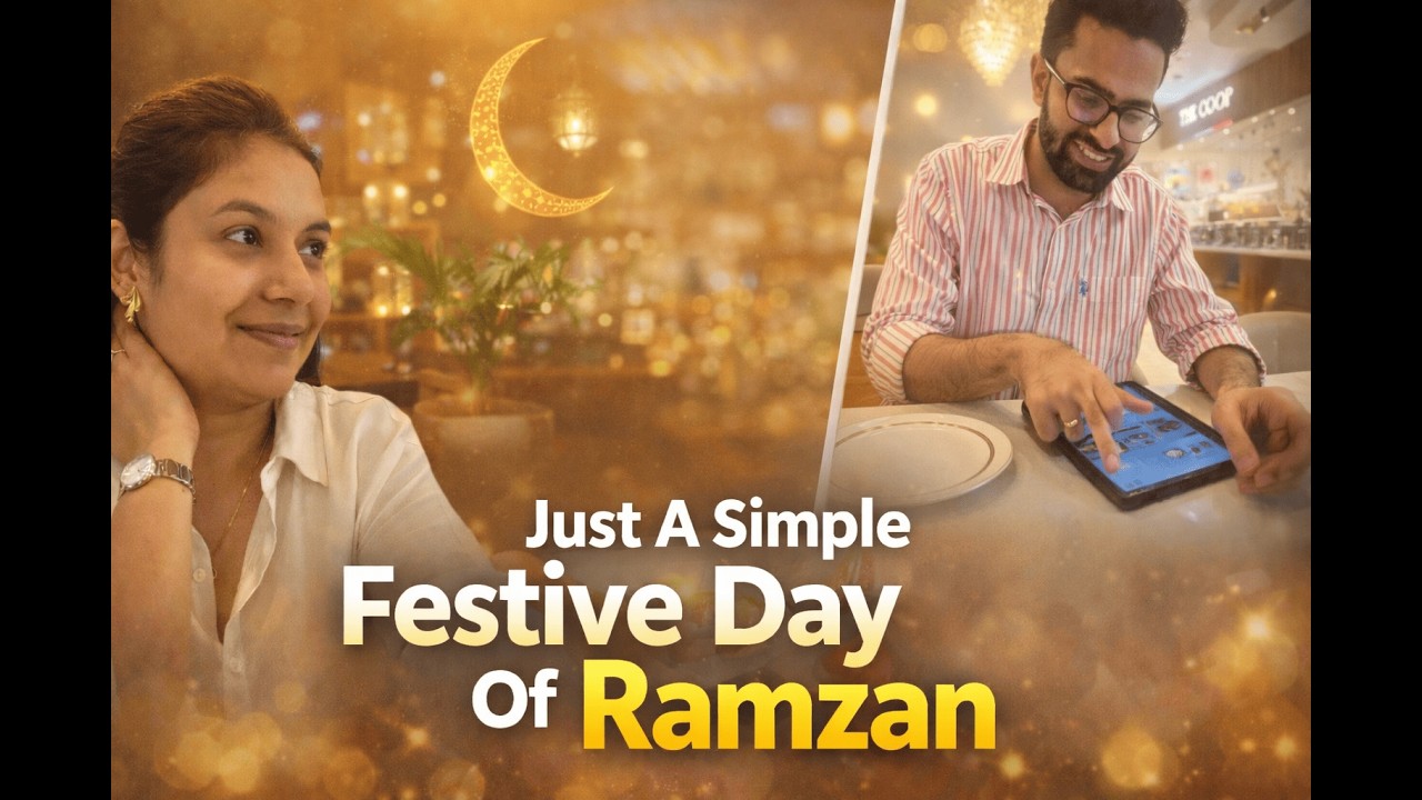 Dubai Mall Ramzan Decorations 2026 ✨ + Dinner Date Vlog 🌙