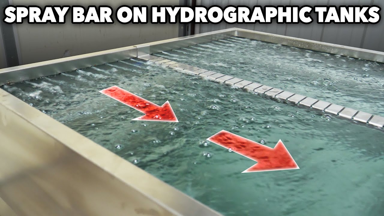 Why Your Hydrographic Tank Needs A Spray Bar