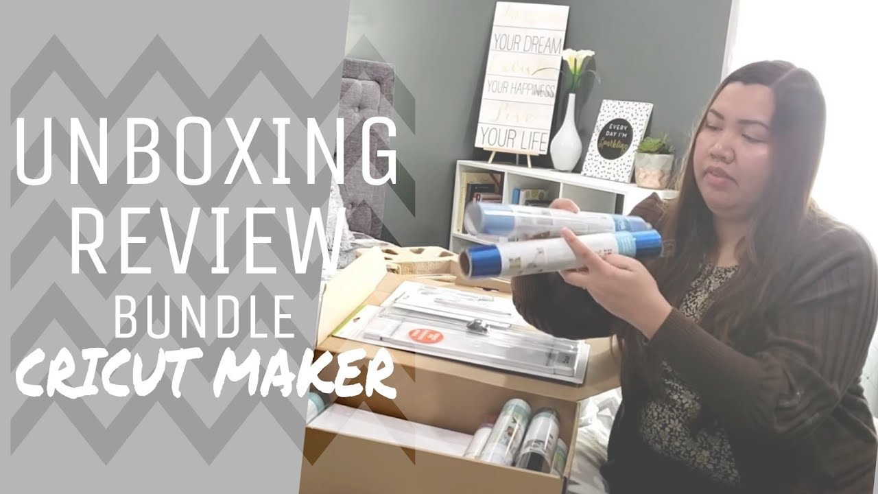 Cricut Maker + Everything Materials Bundle | UNBOXING & REVIEW | Which cricut should I get?