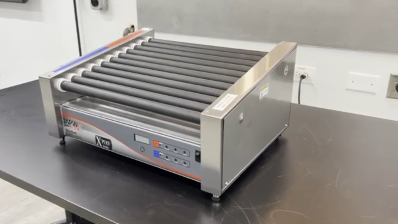 How to Use an APW Wyott Hot Dog Roller Grill