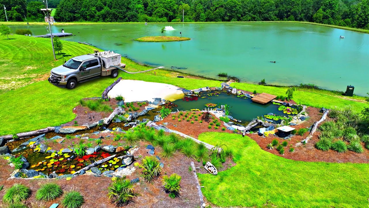 Adding 3,000 Fish to the 5 Acre Pond!
