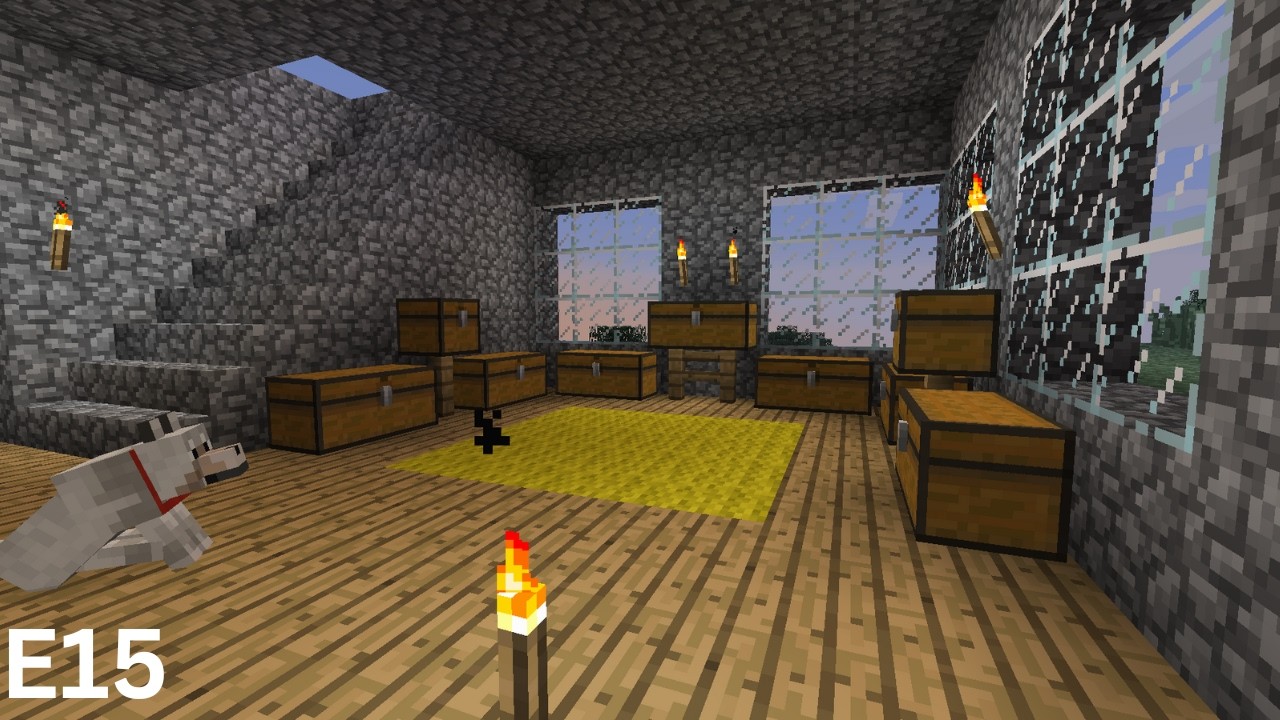 Storage Room - Minecraft lets play E15