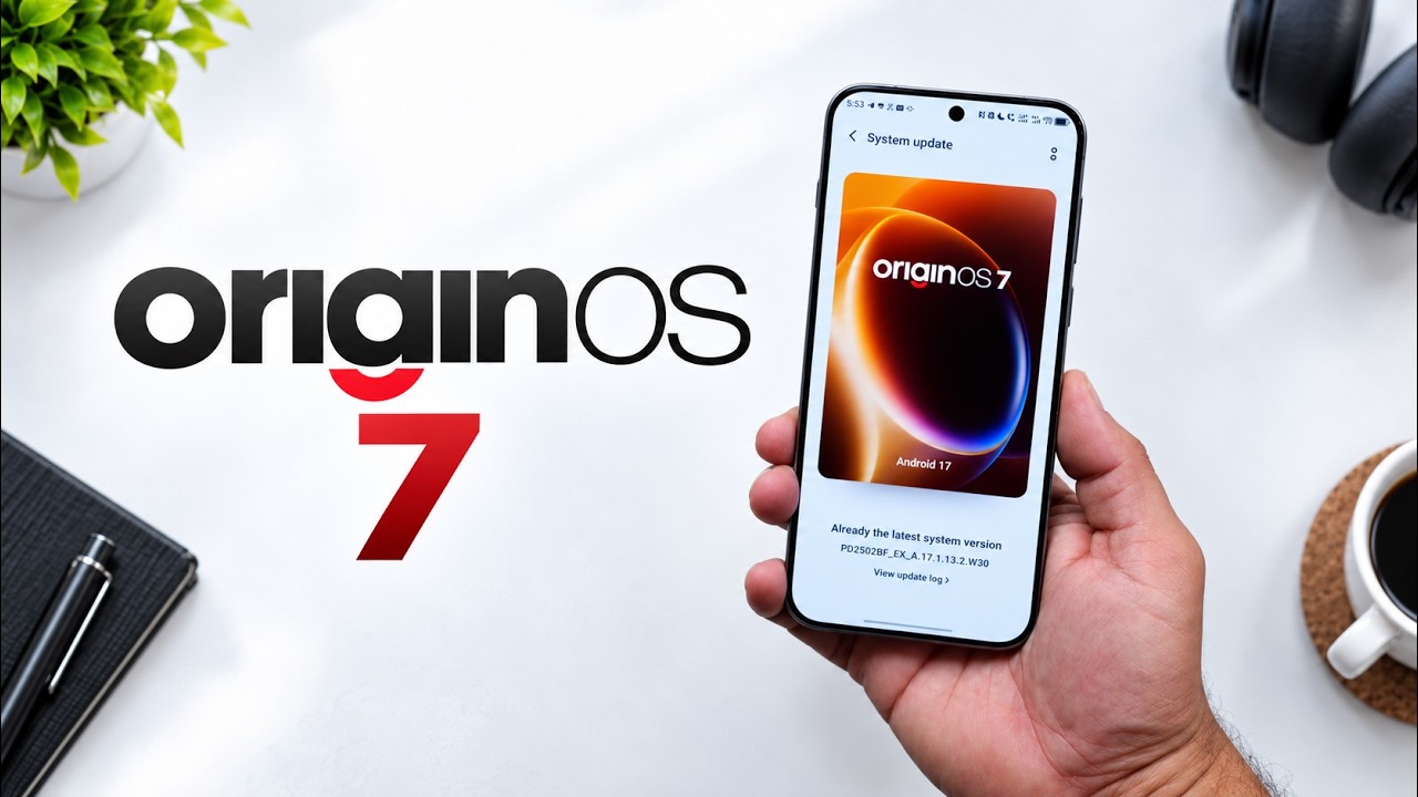 ВАУ! OriginOS 7 на Android 17 получила второе обновление! Плавная анимация УЖЕ ЗДЕСЬ 😍