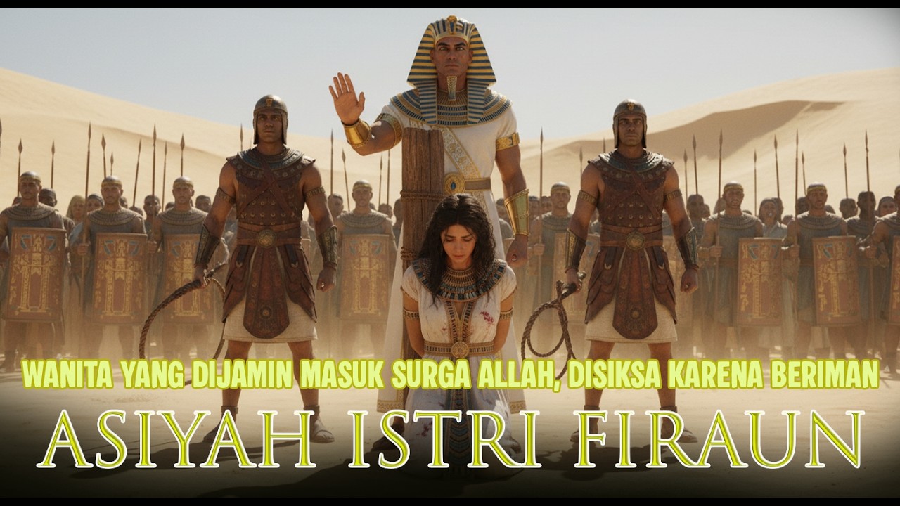 Kenapa Allah Menyiapkan Surga Untuk Istri Fir'aun? Kisah Asiyah Wanita Terbaik di Surga!