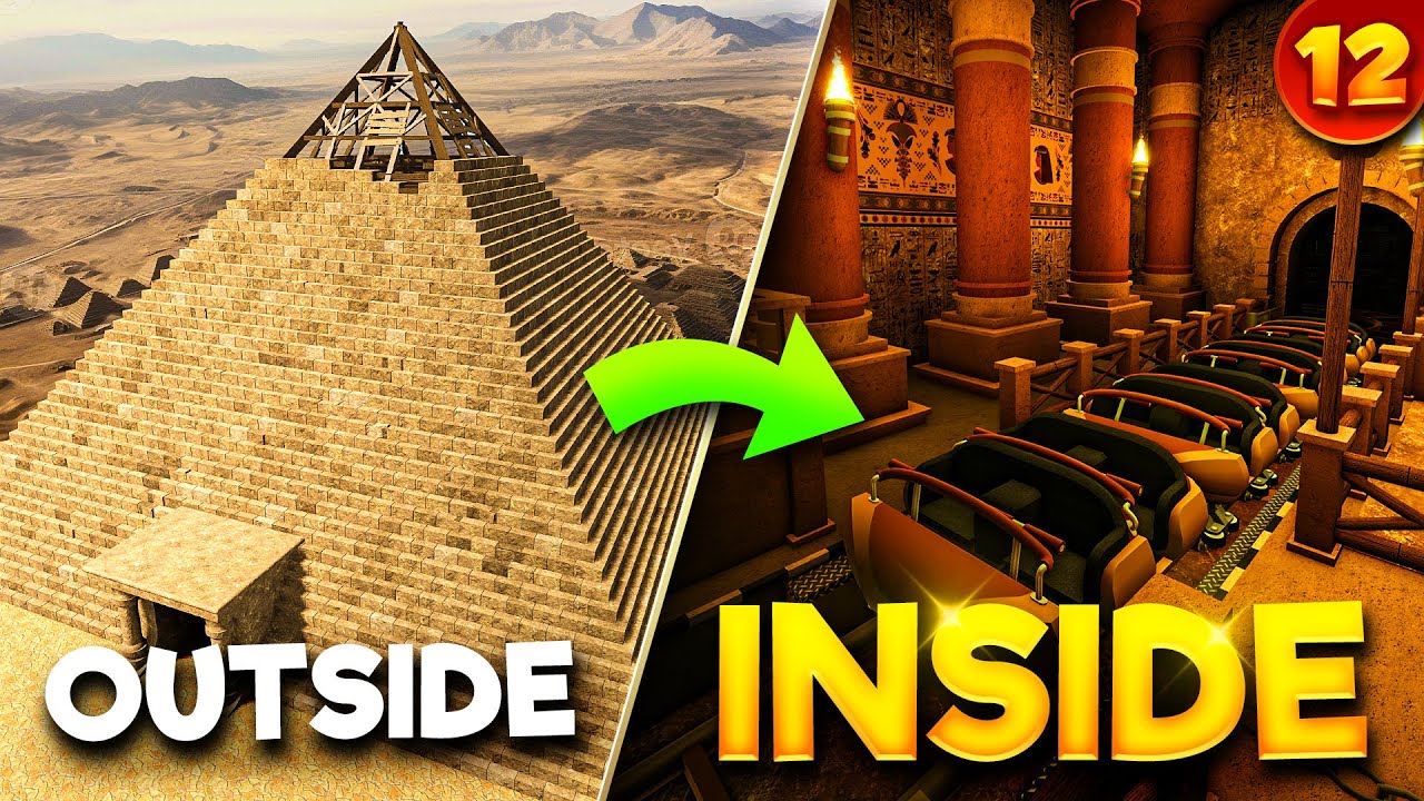 Building an Egyptian INDOOR RIDE! | Realm of Rides • #12