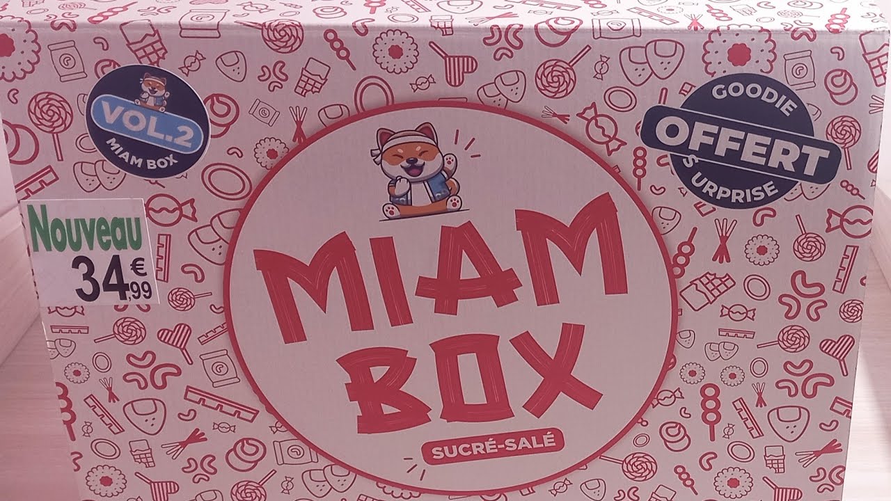 Miam-miam Box sucré-salé 🇯🇵 Vol.2 de chez Micromania #micromania #micromaniafrance