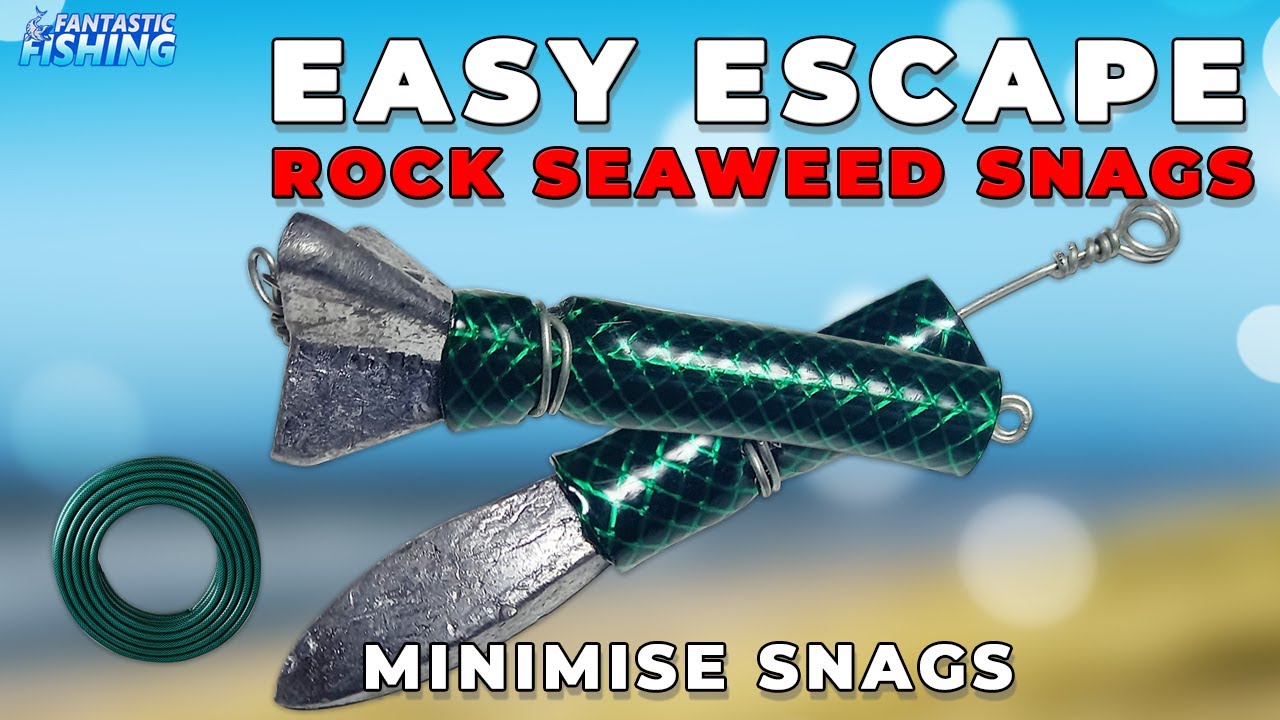 Best Fishing Tips - Upgrade A Sinker For Easy Escaping From Rock Or Seaweed Snags.