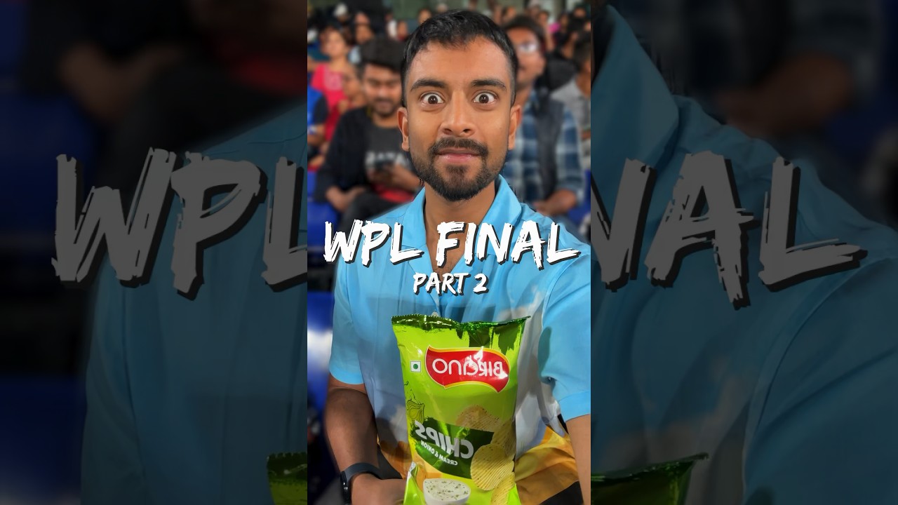 WPL FINALS FOOD!! RCB VS DELHI CAPITALS (2/2) 🏆🏏🌮