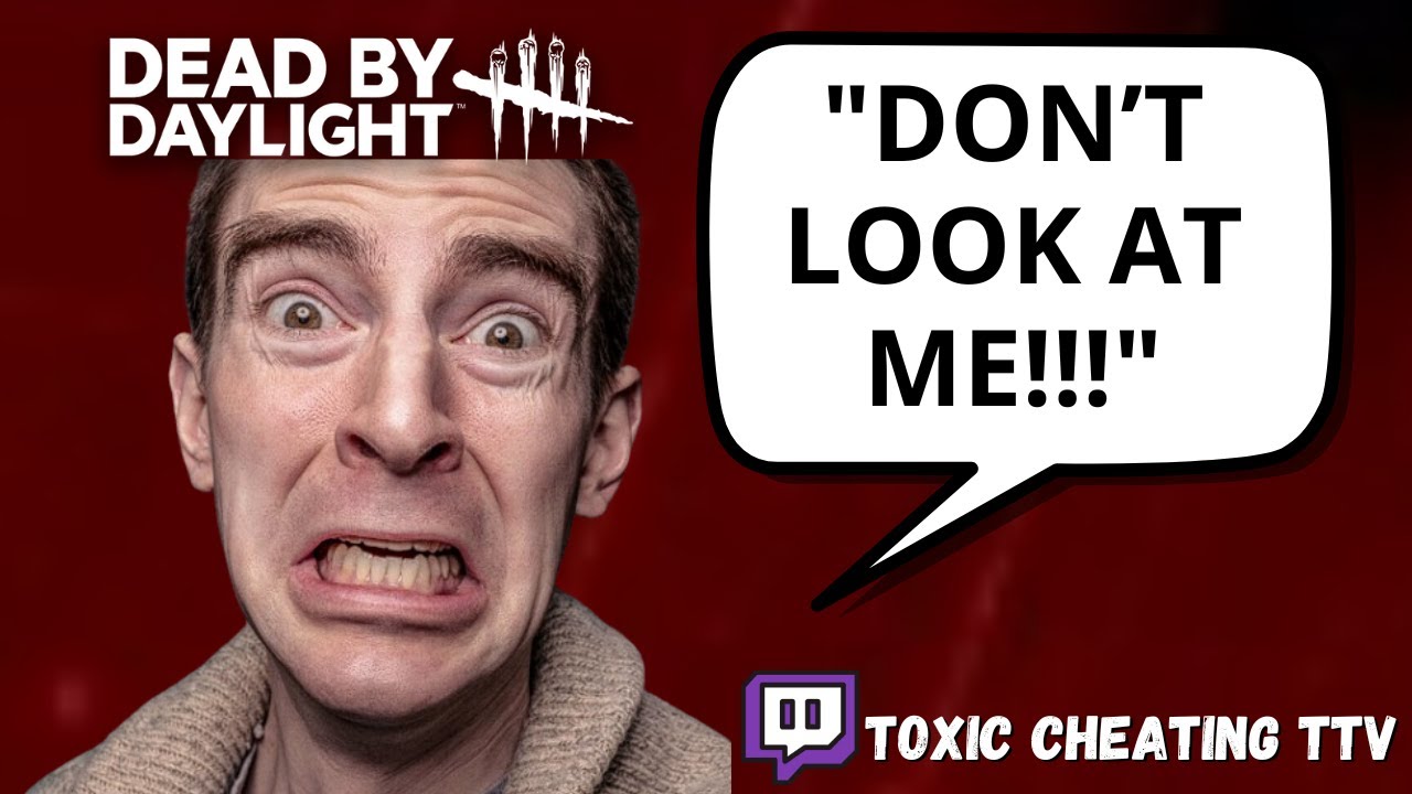 This Toxic Twitch Streamer Gets HUMILIATED While Cheating Live! - Dead By Daylight