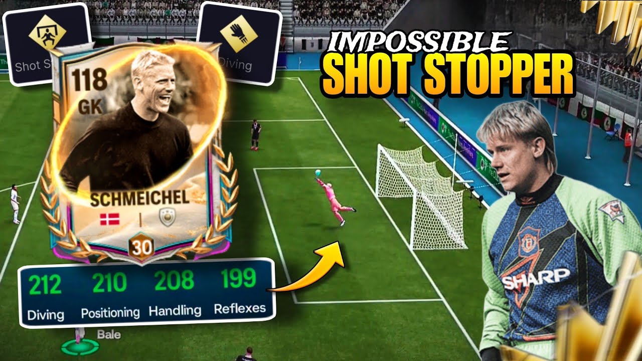 Тест на характеристики GK RUSH & HIGH BALLS 🥵 | Обзор Макса Шмейхеля 🔥 | Fc mobile