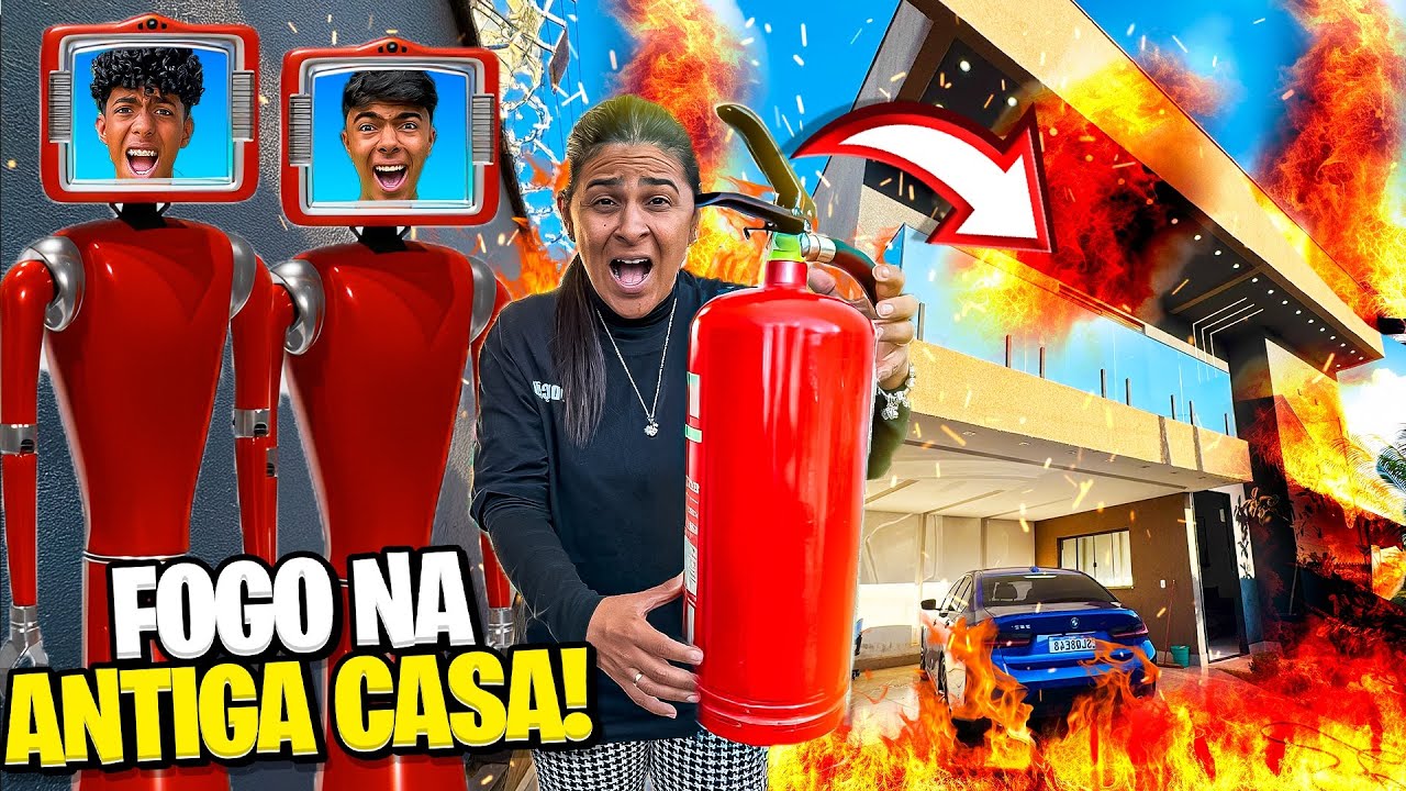 CASSANDRA COLOCOU FOGO NA CASA ANTIGA !  OQUE VAMOS FAZER?