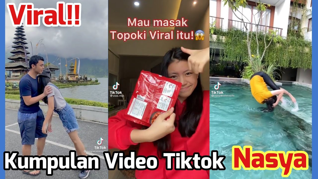VIDEO TIKTOK VIRAL Nasya kaila Nazifah GOKIL NGAKAK !