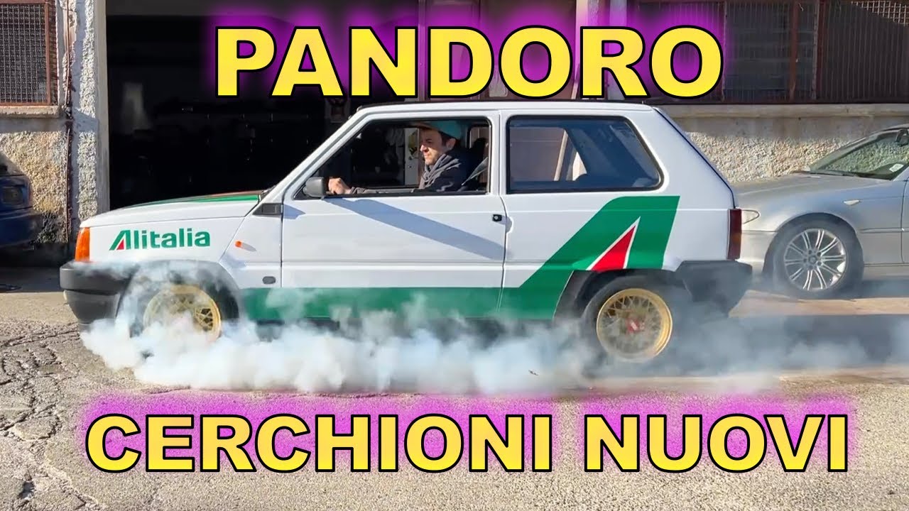 Cerchioni nuovi 🛞 per il Pandoro e Burnout 💨 di FINE SERIE