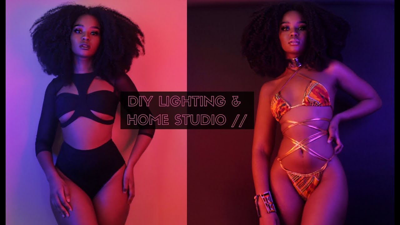 How To Photograph Yourself l Cute Lighting & DIY Home Studio