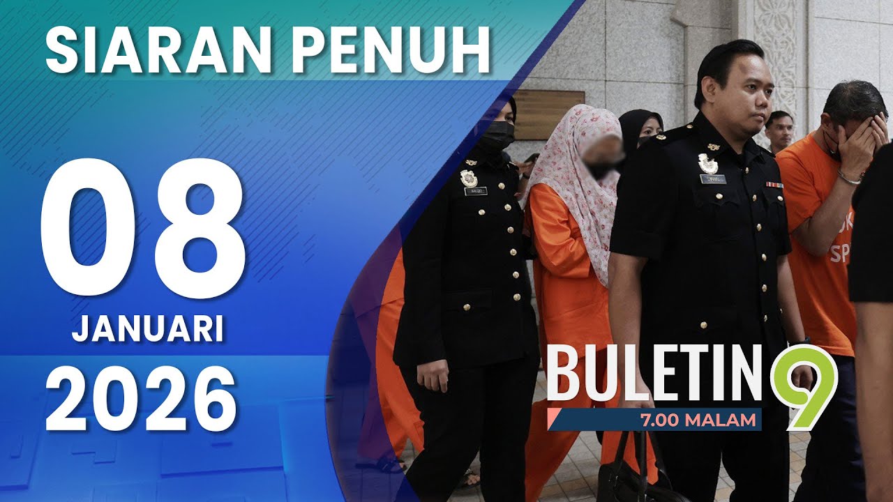Kes Rasuah Tender: Bekas PTD, Dua Isteri Direman | Buletin TV9, 8 Januari 2026