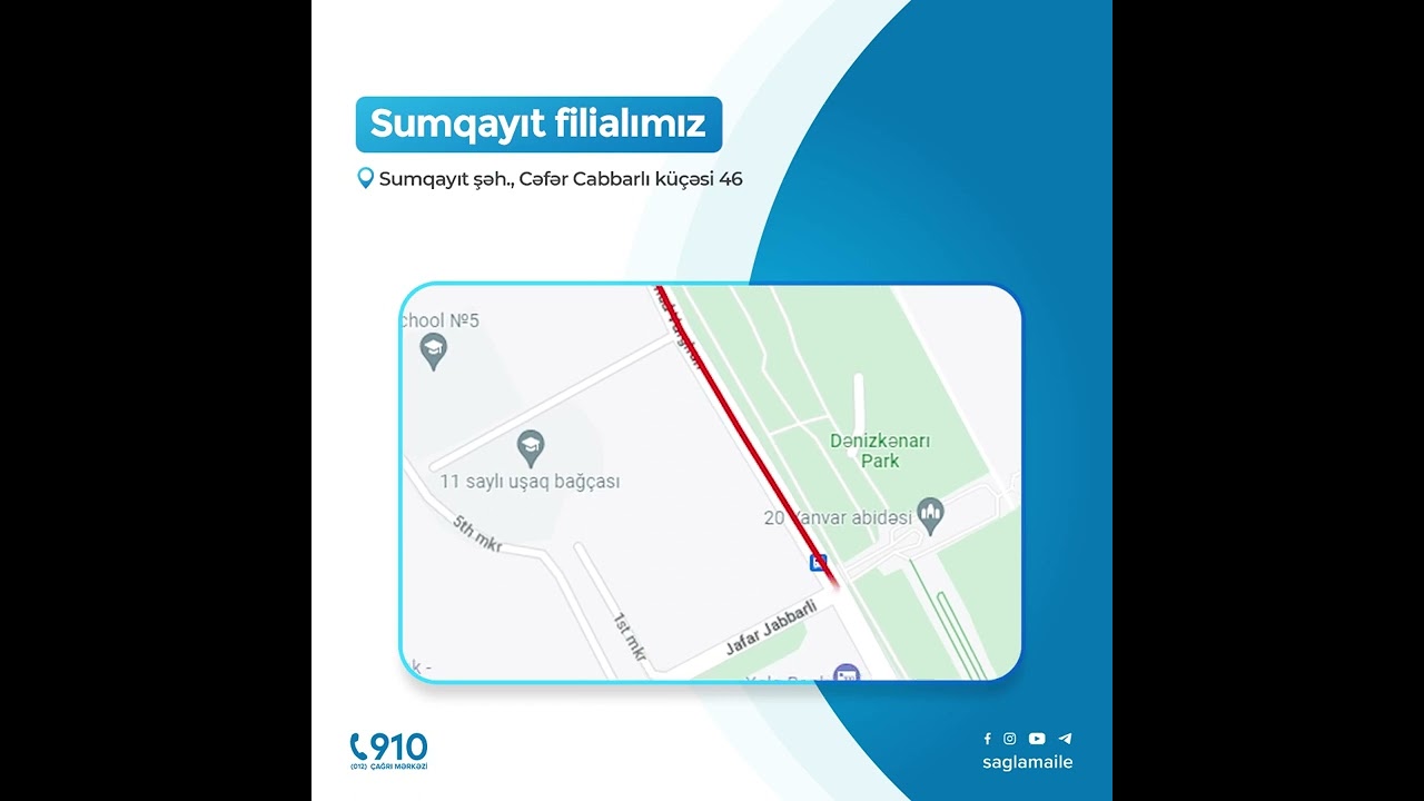 Sağlam Ailə Tibb Mərkəzi | Sumqayıt filialı