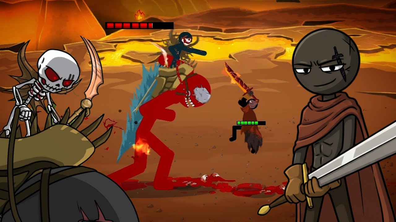 Campaign Final Boss Wrathnar VS Kai Rider! Stick War: Saga General Battles!