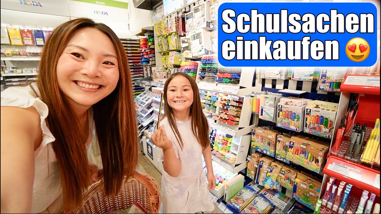 Back to School Shopping Haul 😍 3. Klasse! Einkaufen für die Schule! Schulsachen VLOG Mamiseelen