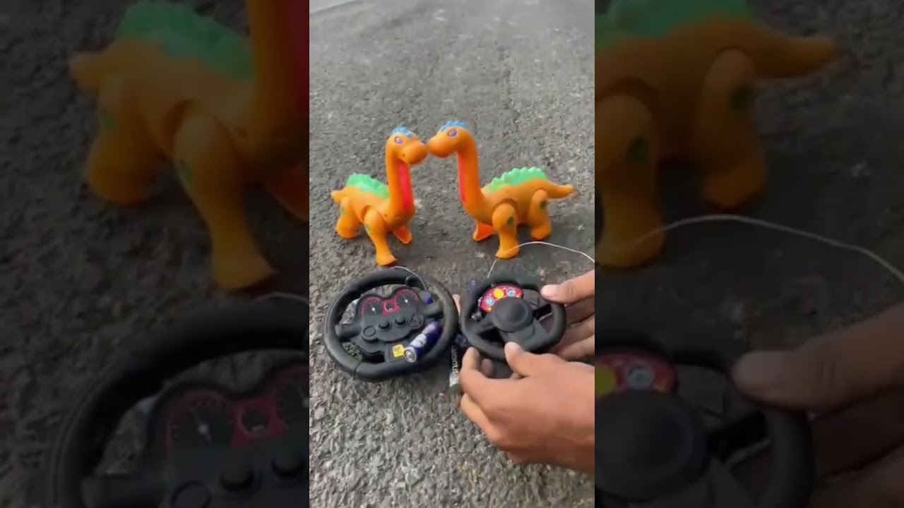 Best 2 dinosaur RC remote control test 