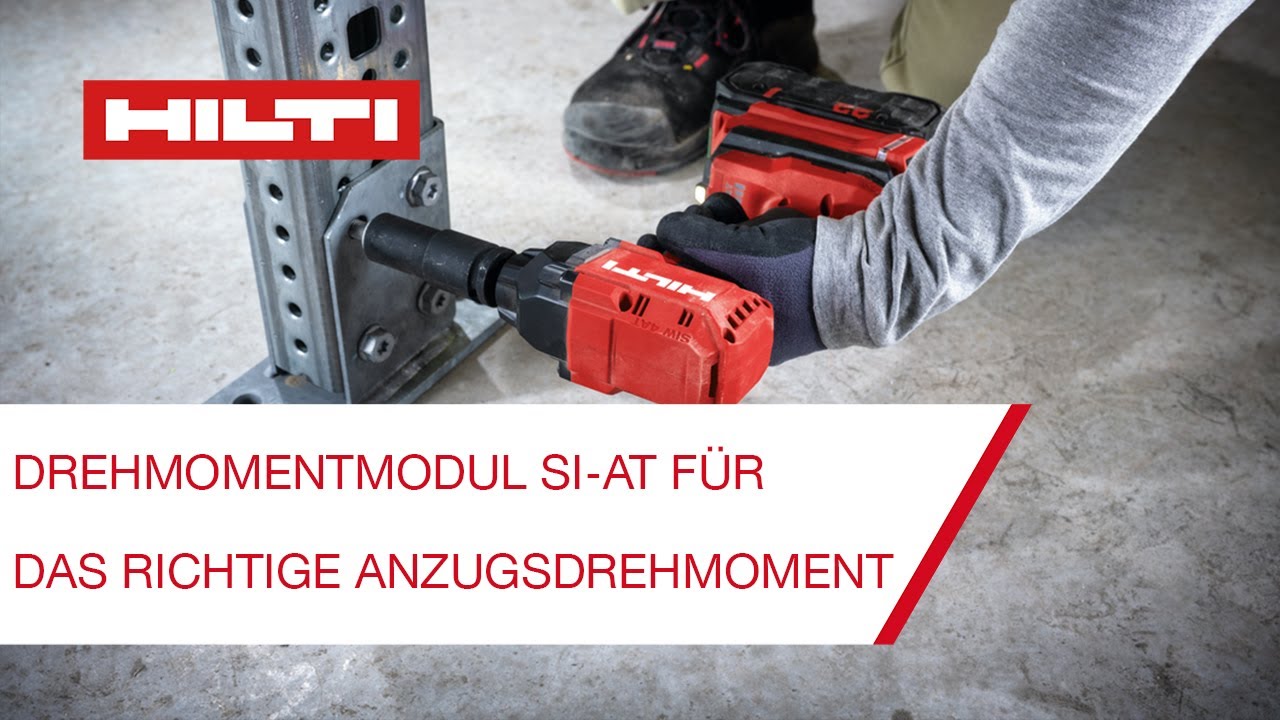 Drehmomentmodul SI-AT f&uuml;r das richtige Anzugsdrehmoment