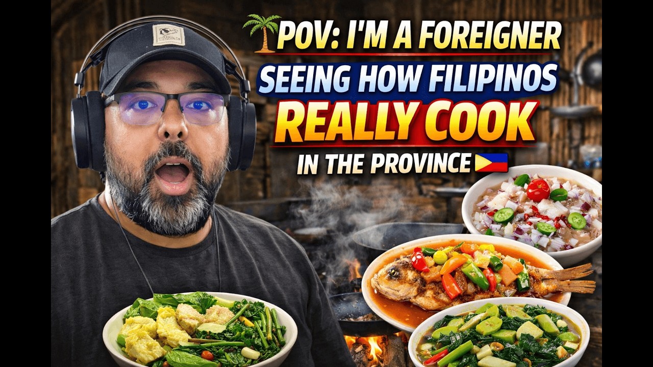 POV: I’m a Foreigner Seeing How Filipinos REALLY Cook in the Province 🌴