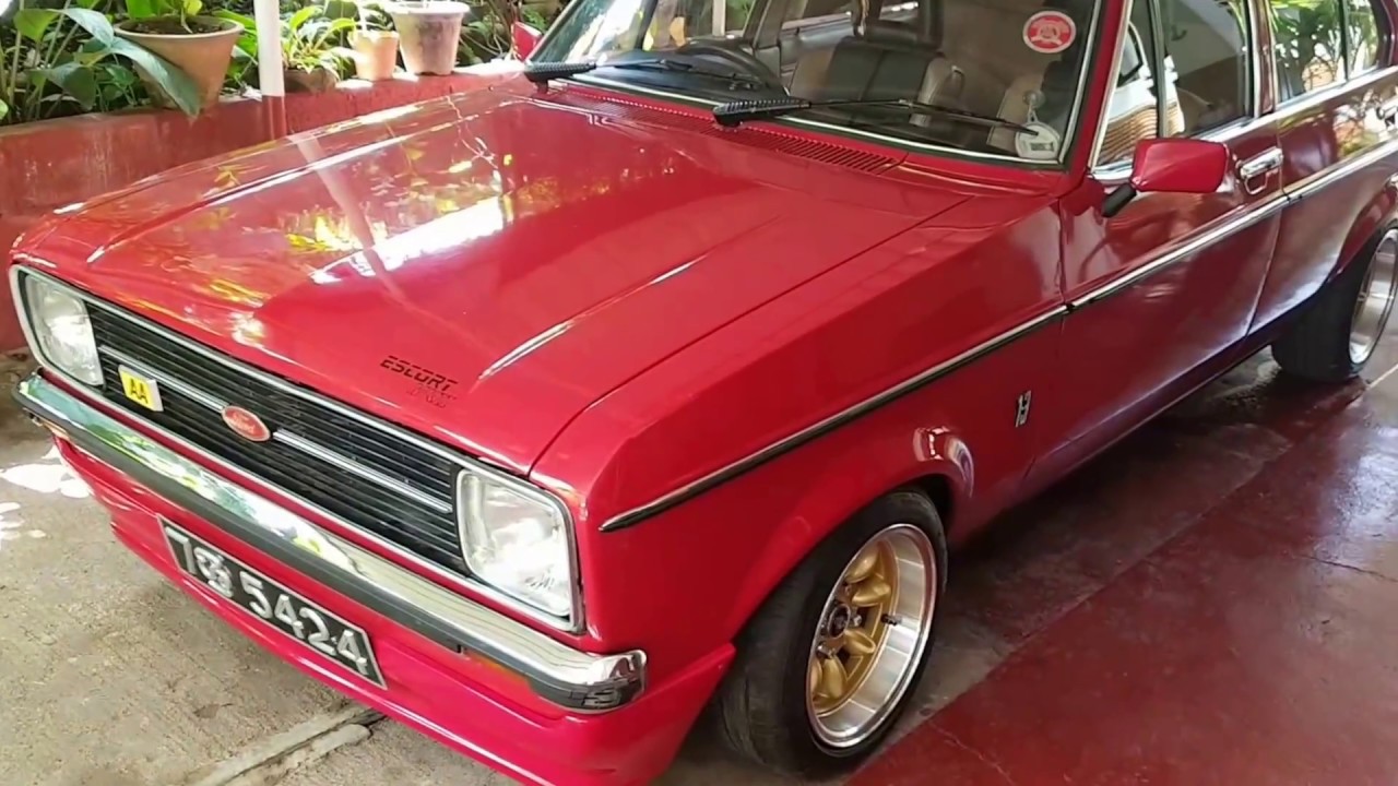 Ford Escort mk2 one of the best in Sri Lanka