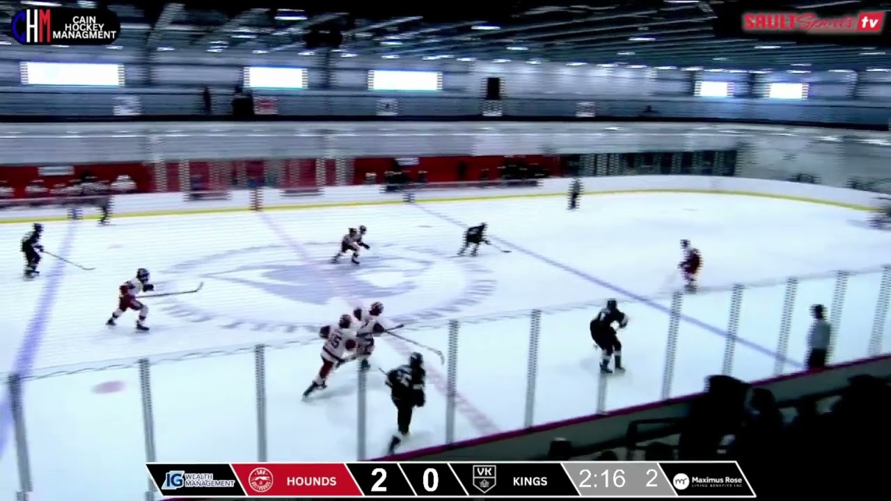SOO GREYHOUNDS VS VAUGHAN KINGS HIGHLIGHTS