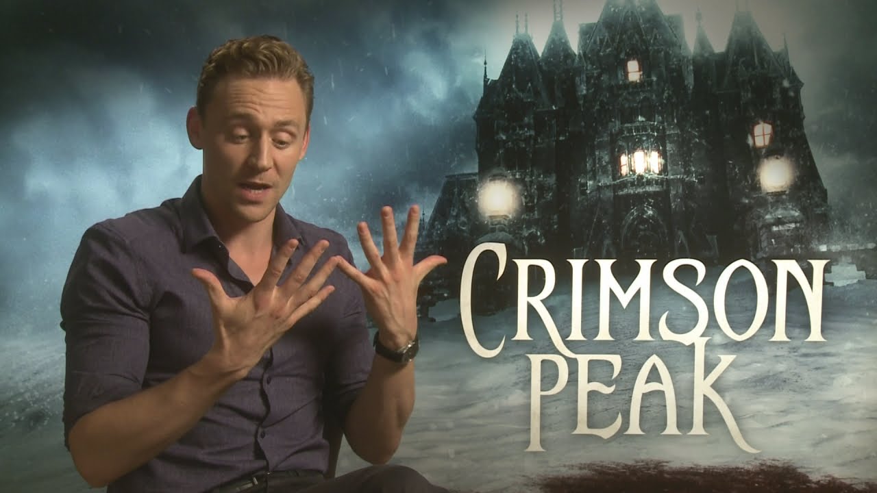 Tom Hiddleston talks about his 'big hands' in Crimson Peak interview