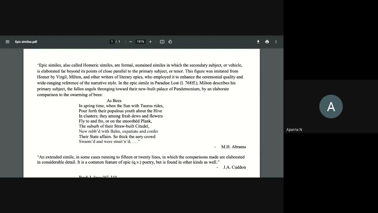 Paradise Lost Part IV--A