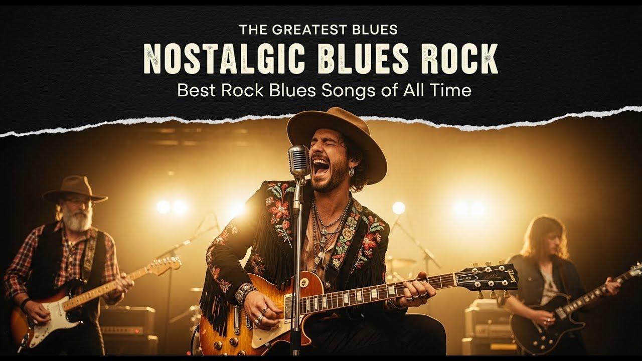 Timeless Nostalgic Memories Blues Rock | Etta James, Clapton, ZZ Top, Jimi Hendrix Inspired Style