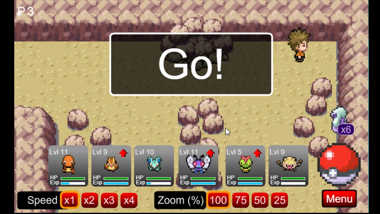pokemon tower defense speedrun/walktrough part 1