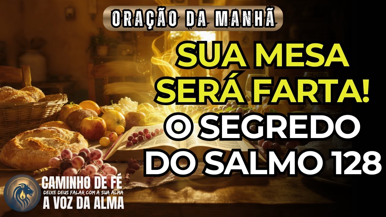 Oração Forte Para Quebrar a Escassez e a Miséria Hoje - SALMO 128