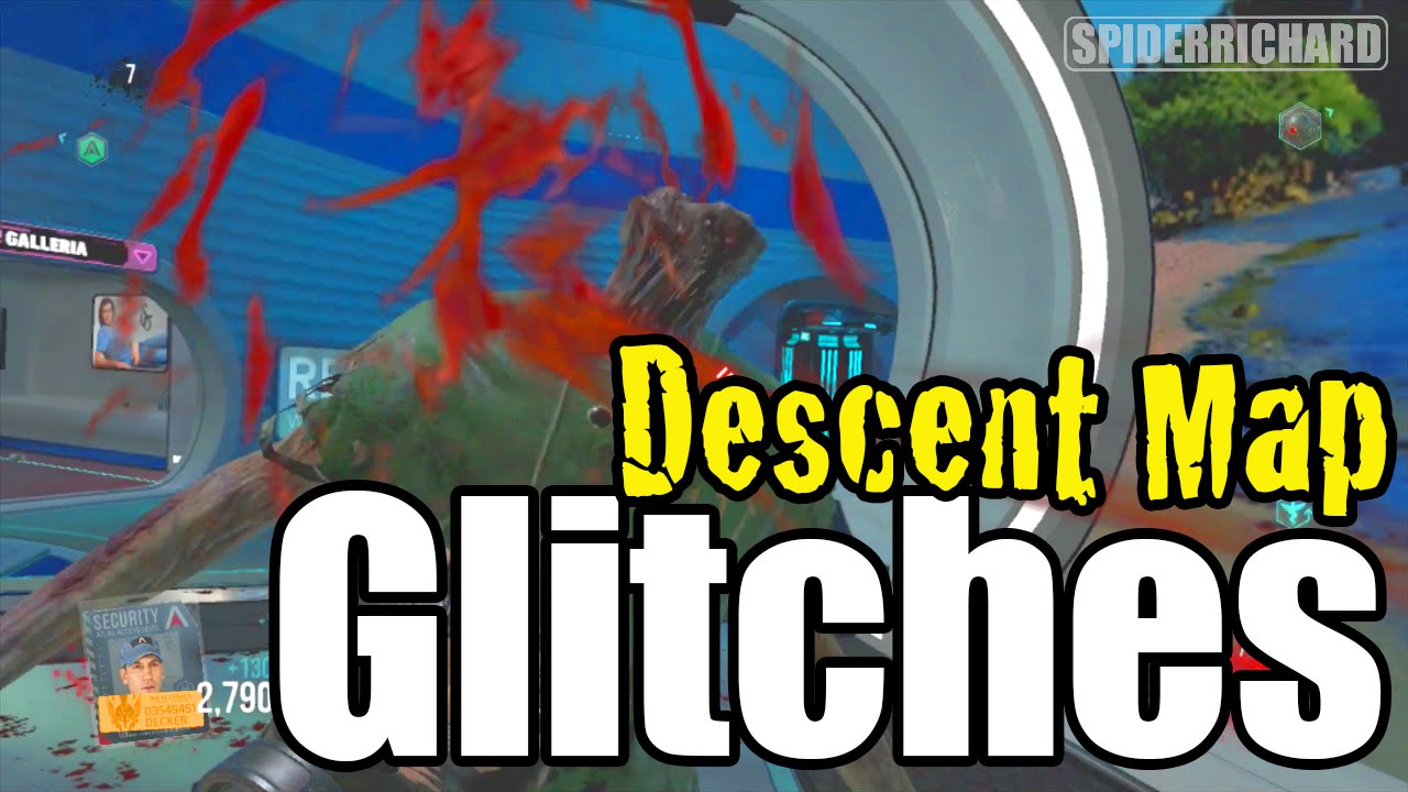 Glitches Exploits Hiding Spots Descent Map COD Advance Warfare Reckoning DLC