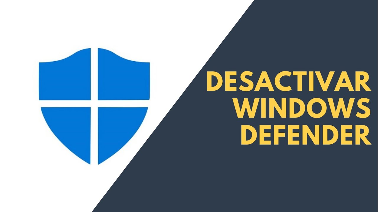 Como DESACTIVAR el ANTIVIRUS WINDOWS DEFENDER en WINDOWS 10 de manera TEMPORAL