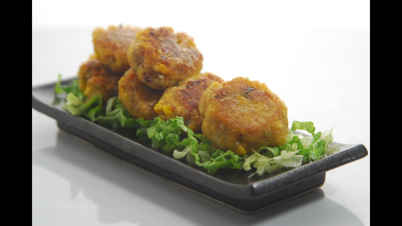 Corn Aur Paneer Ki Tikki | Cooksmart | Sanjeev Kapoor Khazana