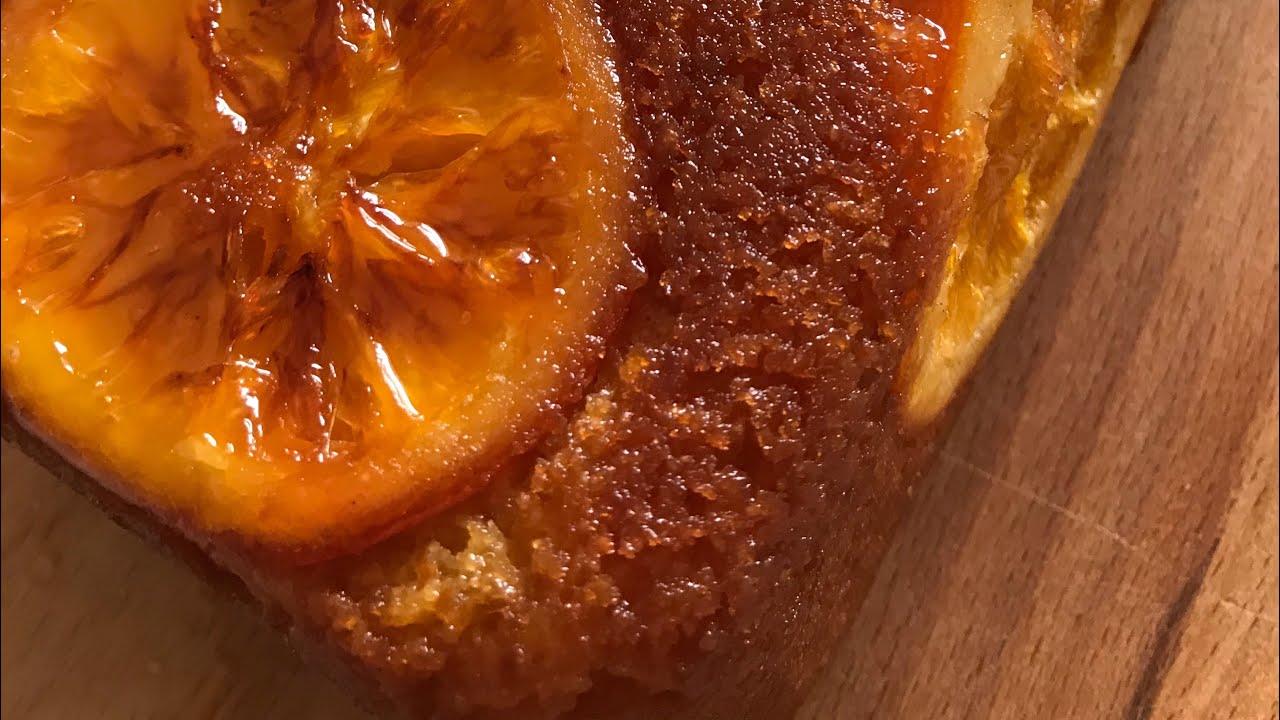 PLUMCAKE PAN D’ARANCIO CON FETTE DI ARANCE CARAMELLATE