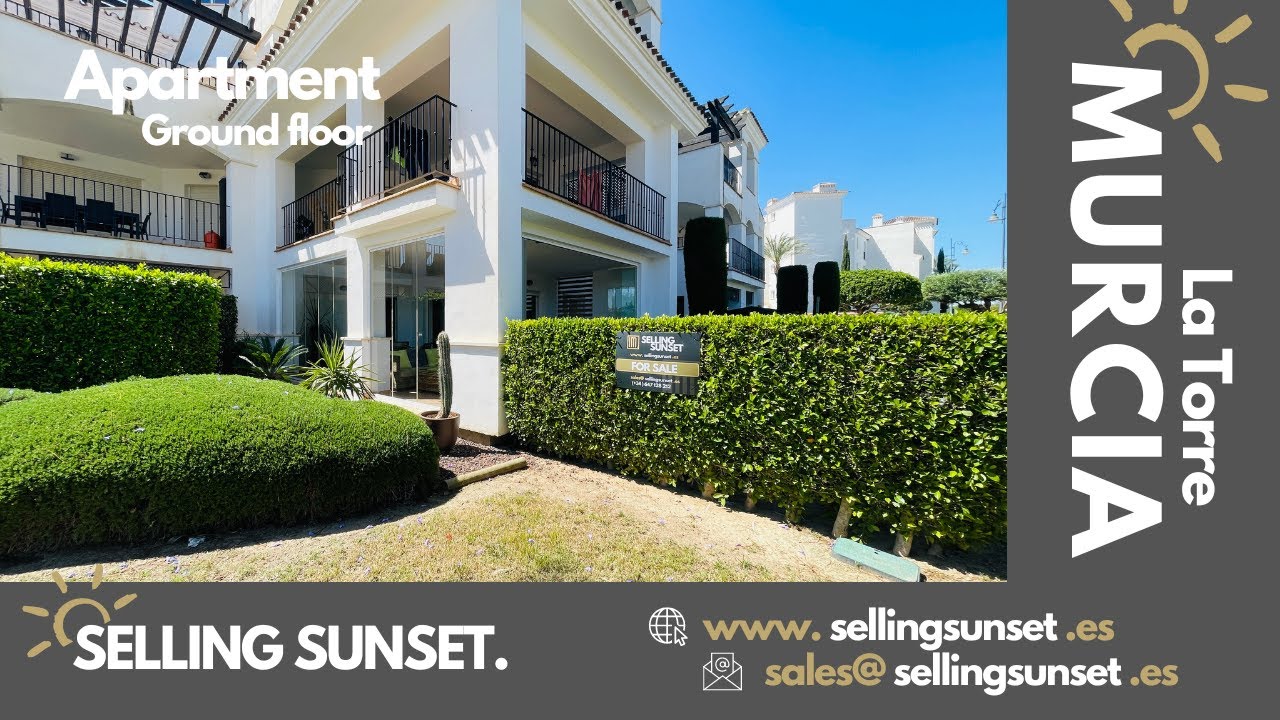 Selling Sunset Murcia, Spain - Ground Floor Apartment - La Torre Golf Resort