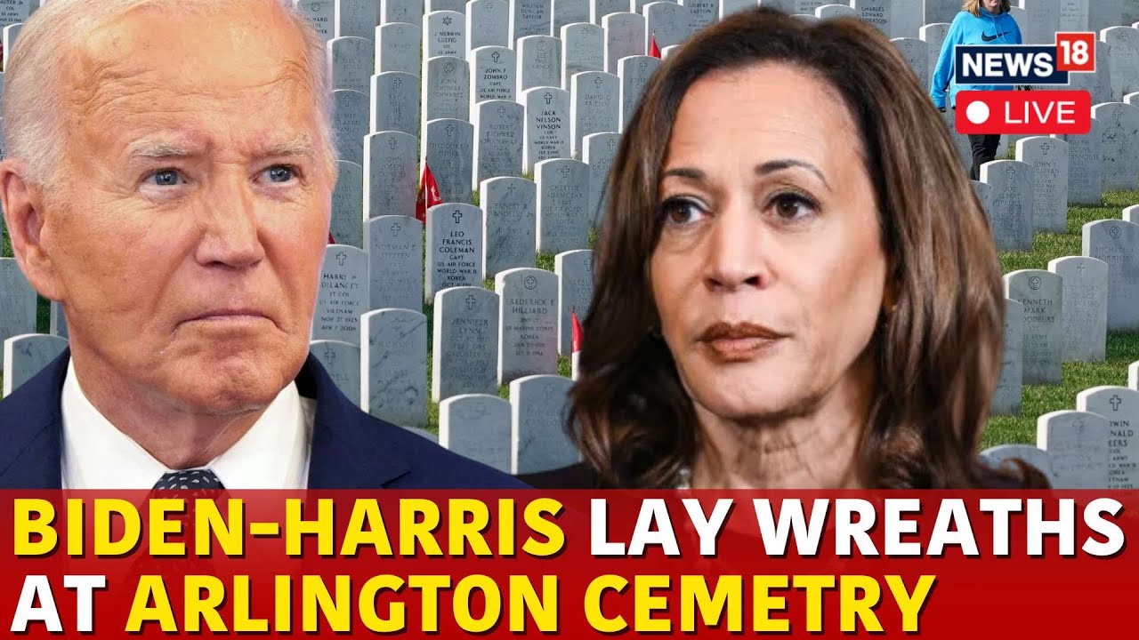 LIVE | Joe Biden And Kamala Harris Honors Veterans Day at Arlington National Cemetery | N18G